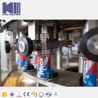Machine de remplissage automatique 3-en-1 pour bombes aérosols King Machine avec haut niveau de sécurité