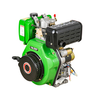 Generator Mesin Diesel Portabel Berpendingin Udara 18HP 2 Silinder 458cc 3600 RPM 230V/380V/400V 50/60Hz