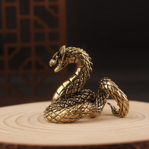 Figura Decorativa de Dragón Serpiente, Dragón Negro del Zodiaco, Figura Decorativa para Escritorio, Mascota de Té - Product Image 2
