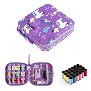 Kit de Costura Mini con Estampado de Alpaca Morada, para Niños y Adultos, Kits de Costura de Viaje, Artículos para <span class=keywords><strong>Comprar</strong></span> al por Mayor para el Día de la Madre - Product Image 5