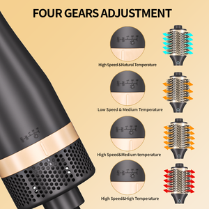 Powerful DC Motor 1200W Ionic Hair Dryer with Diffuser for Creating Bouncy Curls & Volume Household Hotel Use Universal Voltage - Product Image 6