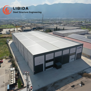 Construction <span class=keywords><strong>en</strong></span> acier pour entrepôt <span class=keywords><strong>industriel</strong></span> <span class=keywords><strong>clé</strong></span> <span class=keywords><strong>en</strong></span> <span class=keywords><strong>main</strong></span>, distribution et stockage - Product Image 1