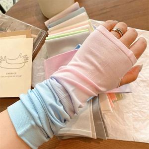 I-0653 Unisex Breathable Glove Women Men Sports Sun UV Protection Hand Cover Support Running Fishing Cycling Daily Outdoor - Product Image 1