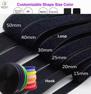 Flame Retardant Nylon for Velcro Tape Heat Resistant <b>Adhesive</b> Strips for Fastening Automotive Shoes Bags & Apparel <b>Hook</b> & Loop - Product Image 3