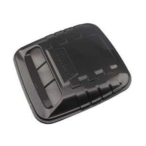 Automotive Exhaust Hood Decorative Universal Airflow Intake Hood Suitable for All Equipped with <b>Flat</b> Engine Hood - Product Image 5