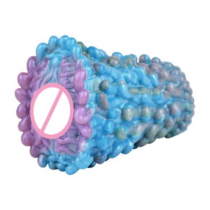 GBBEA大人のおもちゃホット販売リアルな膣アナル男性マスターベーションシリコンビッグメンズオナニー男性のためのカラフルなマスターベーター - Product Image 5