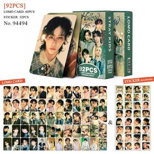 ขายส่ง92ชิ้น kpop <span class=keywords><strong>straykids</strong></span> สติกเกอร์บัตรภาพกรรมสำหรับเด็ก <span class=keywords><strong>Felix</strong></span> changbin seungmin bangchan LOMO และสติกเกอร์ - Product Image 3