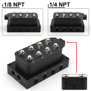 Phổ Accuair VU4 Phong Cách 1/4 "4-Góc Van Điện Từ Đơn Vị, Không Khí Đi Xe Hệ Thống Treo Van Điện Từ (0-300psi) SMV-02 - Product Image 5