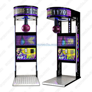 Máquina de juego Arcade de atracción para niños, máquina bóxer de pantalla LED para Parque de Atracciones callejero que funciona con monedas, máquina de boxeo de plástico - Product Image 6