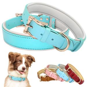 Collar suave y cómodo para mascotas, accesorio acolchado de cuero de lujo, venta al por mayor - Product Image 1