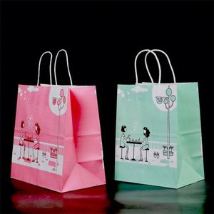 Sac en papier kraft personnalisé de haute qualité, épaissi, mignon, pour emballage - Product Image 2