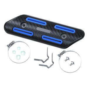 Protezione termica Premium blu per moto marmitta nuova copertura in plastica per ricambi Premium - Product Image 4