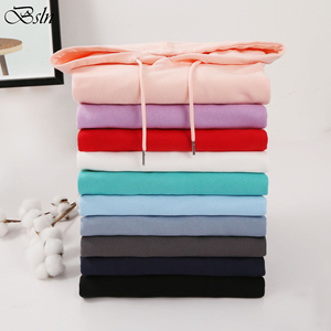 Coton épais de haute qualité 500 GSM, uni, lourd, respirant, sans cordon, unisexe, logo personnalisé, grande taille, pour l'hiver - Product Image 2