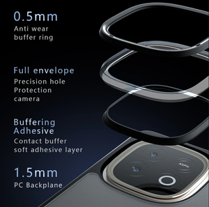 Funda Mate Translúcida para Vivo <span class=keywords><strong>IQOO</strong></span> NEO <span class=keywords><strong>10</strong></span> 5G <span class=keywords><strong>GLOBAL</strong></span>, Carcasa Protectora Antigolpes de PC para Vivo <span class=keywords><strong>IQOO</strong></span> 15 Z10 Turbo - Product Image 3