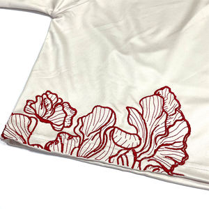 Camisetas Personalizadas de Estilo Urbano Americano, Camisetas Deportivas Holgadas de Manga Corta con Diseño Bordado - Product Image 4