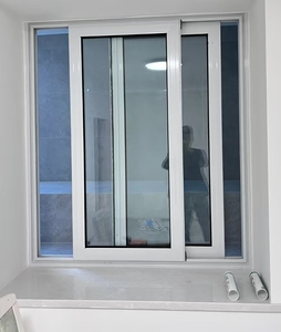 Fenêtre coulissante à double vitrage en PVC/UPVC <span class=keywords><strong>pour</strong></span> <span class=keywords><strong>maison</strong></span> et bureau, fenêtre en <span class=keywords><strong>plastique</strong></span> et verre - Product Image 3