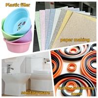 Poudre d'argile de kaolin Shengping, céramique domestique, glaçures céramiques, vaisselle, carreaux, articles sanitaires de salle de bain, matières premières artisanales