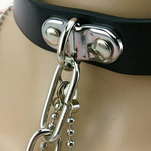 Accesorios de Cosplay, <span class=keywords><strong>Collar</strong></span> de Cuero, Rosario para Vampiro, <span class=keywords><strong>Collar</strong></span> con Colgante de Cruz de Anime Akashiya Moka - Product Image 4