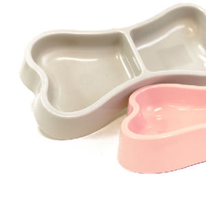 Bol à eau pour animaux de compagnie écologique 24,5*13*3,5cm Bol en plastique pour chien Léger pour une utilisation en intérieur et en extérieur Nourriture pour chats et animaux de compagnie - Product Image 4