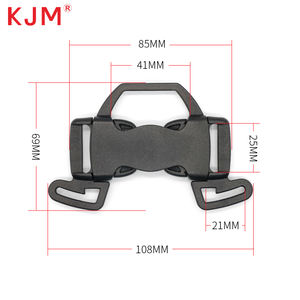 สายรัดเพื่อความปลอดภัยสำหรับเด็กทารกแบบปรับได้พร้อมหัวเข็มขัดสายรัดพลาสติกเปลี่ยนได้รถเข็นเด็กและเบาะนั่งเก้าอี้สูง - Product Image 3