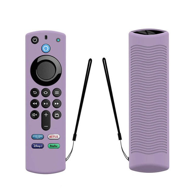 Colorful Shockproof Remote Control Silicone Protective Cover for Alexa Voice Remote 3rd Gen