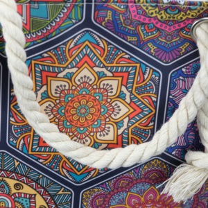 <b>Charming</b> Authentic Bohemian Canvas Bag Stylish, Souvenir Worthy, Versatile for Fashion Enthusiasts & <b>Travelers</b> - Product Image 4