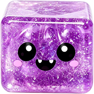 Boîte mystère Halloween : Cube de paillettes Squishy, Jouet anti-stress à presser (Fantôme, Citrouille, Œil) – Cadeau pour enfants, idéal pour la détente des fêtes, vente en gros - Product Image 2