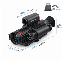 Цифровой монокуляр ночного видения Sytong HT70-LRF 2K с 5-20-кратным зумом, лазерным дальномером 800 м, Wi-Fi, для дневного и ночного наблюдения на открытом воздухе