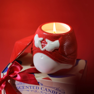 Vela Aromática de Cerámica Creativa Cultural con Forma de Corazón Amoroso, Cera de Soja Hecha a Mano, Caja de Regalo de Aromaterapia - Product Image 4