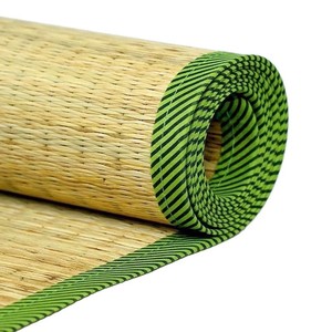 Tapete Natural Rush de Peso Medio, Tejido de Hierba, Antimoho, Antibacteriano, Transpirable, Absorbente de Humedad, Plegable, Tela para Ropa de Cama - Product Image 4