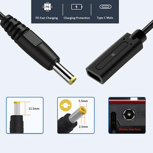 Cable de Carga USB C para <span class=keywords><strong>PSP</strong></span> 1000/2000/3000, Cable de Carga Rápida Tipo-C a CC, Adaptador de Cable de Alimentación - Product Image 4