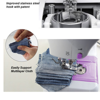 Nouvelle machine à coudre électrique domestique VOF FHSM-505 pour boutonnières de vêtements de sport, prix de gros pour les usines de matelassage
