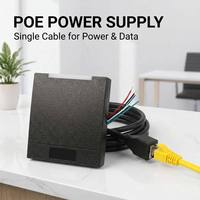 Lector de Tarjetas RFID con Red TCP/IP y Alimentación POE, 125Khz 13.56Mhz, Compatible con Modbus HTTP para Control de Acceso en Producción Industrial