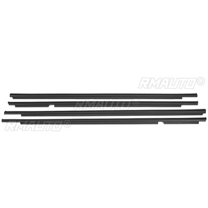 4 pièces de garnitures d'étanchéité étanches pour vitres de Toyota Land Cruiser Prado 120 Series et LEXUS GX470 03-09 - Product Image 3