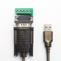 Cable convertidor USB DB9 macho/hembra RS232+RS422 con chip Prolific PL2303 OEM, anillo magnético de cobre puro para impresora/escáner, CE ROHS