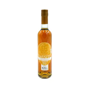Italian Product Inebriant Persistent Aromatic Rich in Mature Fruits Liquereus Sweet Passito Wine for Appetizers