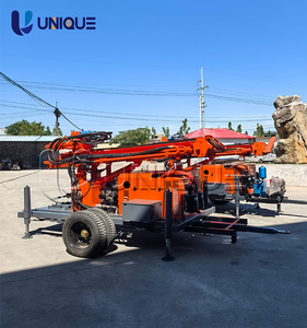 Mini Fully Hydraulic Wheel Type Water Well <b>Drilling</b> Rig 150m Deep for Farm Use Easy Operate Diesel Power Source Gear <b>Pump</b> Core - Product Image 4