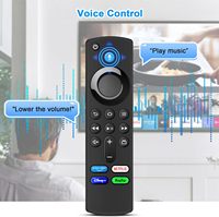 Télécommande universelle vocale L5B83G de remplacement pour Stick-TV Cube (3e génération), compatible avec les téléviseurs intelligents Insignia/Toshiba/Pioneer Fire-s
