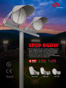 Projecteur LED ultra-lumineux pour haut mât 1000W, étanche IP66, haute luminosité 150000lm/W, pour stades de football, Lumileds5050 - Product Image 6