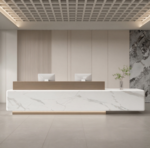 Mostrador de Recepción Moderno para Vestíbulo, Recepción para Hotel, Oficina, Área de Bienvenida - Product Image 4
