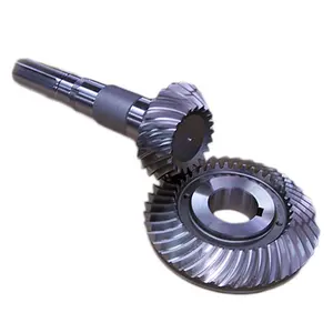 CNC Machined Steel Bevel Gear and Pinion for the Energy Industry