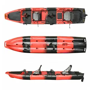 Vicking Modular 2-người đạp Kayak Nhà máy cung cấp LLDPE Chất liệu CE chứng nhận cho câu cá biển OEM kayak