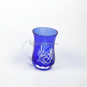 Bicchiere da 90ml in stile bohémien tagliato a mano, tazza piccola a <span class=keywords><strong>sei</strong></span> colori, tazza <span class=keywords><strong>di</strong></span> succo <span class=keywords><strong>di</strong></span> tazza <span class=keywords><strong>di</strong></span> caffè - Product Image 5