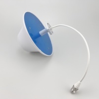 Antenne de plafond omnidirectionnelle large bande intérieure 698 MHz-4000 MHz, polarisation verticale, amplificateur de signal SISO, antenne cellulaire omnidirectionnelle