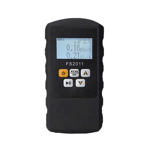 Personal radiation dose alarm radioactive Geiger counter nuclear radiation detector