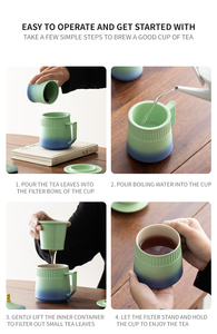 Cuaderno de Regalo De La Ciudad Prohibida de estilo chino, juego de regalo de negocios, marcapáginas, taza de té, juegos de regalo corporativos únicos con logotipo - Product Image 5