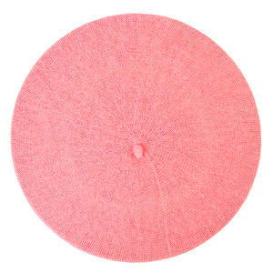 مجموعة قبعات صوفية نابضة بالحياة متعددة الألوان-ستة قبعات أنيقة بلون صلب للنساء مثالية لإضافة لمسة فرنسية أنيقة - Product Image 4