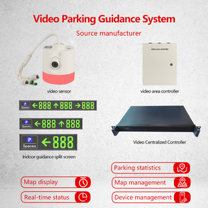 Sistema de guía de estacionamiento LPR de alta sensibilidad 3/6 <span class=keywords><strong>Detector</strong></span> de espacios Sistema de reconocimiento de matrícula de video para estacionamiento de automóviles - Product Image 2