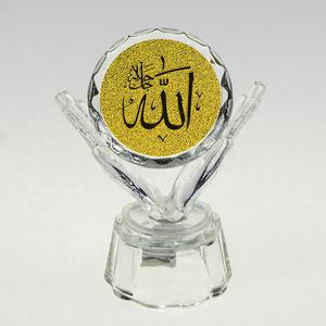 All'ingrosso Corano di cristallo con il libro arabico religioso islamico per <span class=keywords><strong>le</strong></span> nozze bomboniere regali - Product Image 3