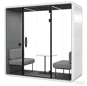Fabrika Üretimi Özel Yapım Ses Geçirmez Kabin Oda Gizlilik Ses Yalıtımlı Ofis Telefon Kulübesi Müzik Stüdyosu Kabini DIY Vokal Kabini - Product Image 3
